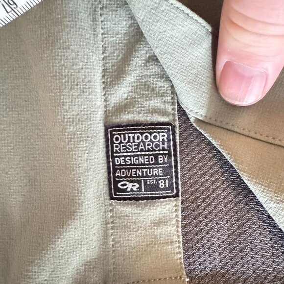 Outdoor Research Long Sleeve Button Down - XL Green - Picture 5 of 5
